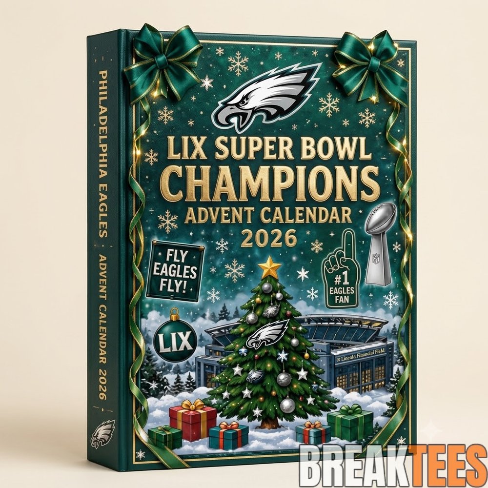 Philadelphia Eagles Super Bowl LIX Champions Advent Calendar 2026 – 24 Collectible Charms Philadelphia Eagles Super Bowl LIX Champions Advent Calendar 2026 – 24 Collectible Charms