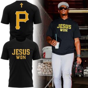 Pittsburgh Pirates “Jesus Won” T-Shirt