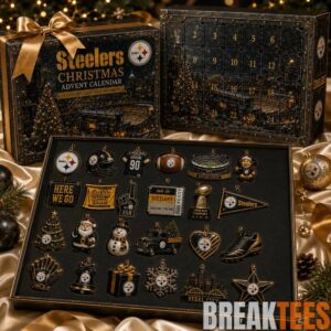Pittsburgh Steelers Here We Go! 2026 Christmas Advent Calendar