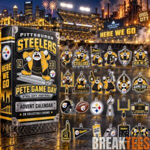 Pittsburgh Steelers x Pete Game Day Advent Calendar 2026 For Steelers Fans