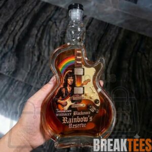 Ritchie Blackmore’s Rainbow Reserve Whiskey Tennessee Guitar Bottle