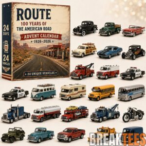 Route 66 Centennial Advent Calendar – 24 Days of American Road Legends 1926–2026 Collector’s Edition