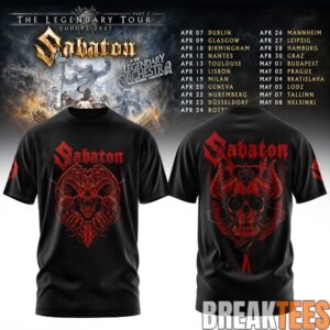 Sabaton The Legendary Tour 2027 Edition T-Shirt