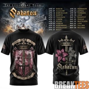 Sabaton The Legendary Tour 2027 Edition T-Shirt 2