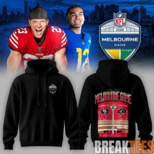 San Francisco 49ers NFL Melbourne 2026 Limited Hoodie 1