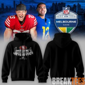 San Francisco 49ers NFL Melbourne 2026 Limited Hoodie 3