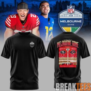 San Francisco 49ers NFL Melbourne 2026 Limited T-Shirt 1