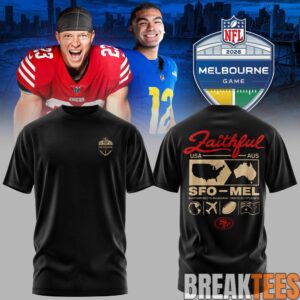San Francisco 49ers NFL Melbourne 2026 Limited T-Shirt 3