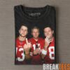 San Francisco 49ers George Kittle Drinking & Middle Finger Tee