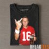 San Francisco 49ers George Kittle Drinking & Middle Finger Tee