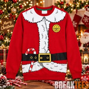 Santa Claus Christmas 2026 Ugly Sweater 1
