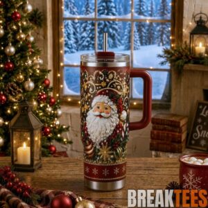 Santa Claus Christmas Magic Travel 40oz Tumbler