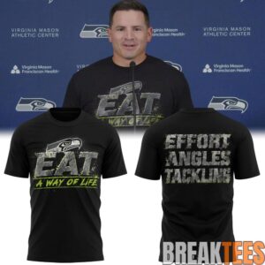 Seattle Seahawks Mike Macdonald Eat A Way Of Life T-Shirt 1