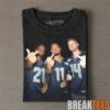 Seattle Seahawks Devon Witherspoon & DK Metcalf Smoking on the Bench Tee