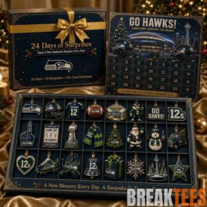 Seattle Seahawks Go Hawks! 2026 Christmas Advent Calendar