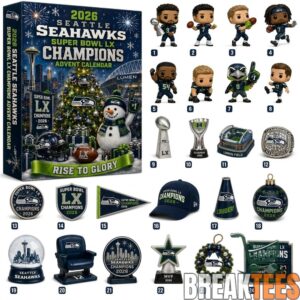 Seattle Seahawks Super Bowl LX Champions 2026 Advent Calendar Collector’s Edition
