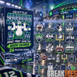 Seattle Seahawks x Finding Nemo Seagulls Game Day Advent Calendar 2026 – 24 Collectible Charms