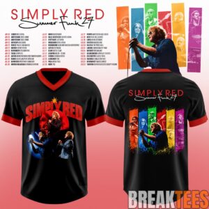 Simply Red Summer Funk ’27 Football Jersey