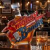 Seattle Kraken NHL 3D Sculpted Octopus Collector’s Edition Whiskey Bottle
