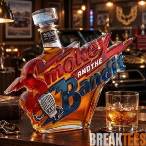 Smokey and the Bandit 50th Anniversary Whiskey Decanter