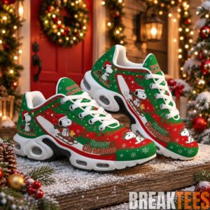 Snoopy Christmas Holiday 2026 Air Cushion Shoes for Peanuts Fans