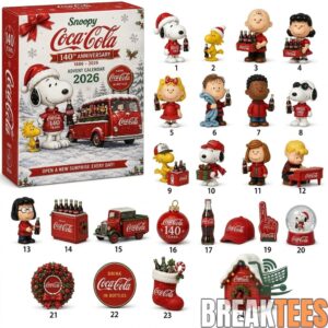 Snoopy Coca-Cola 140th Anniversary 2026 Advent Calendar Collector’s Edition