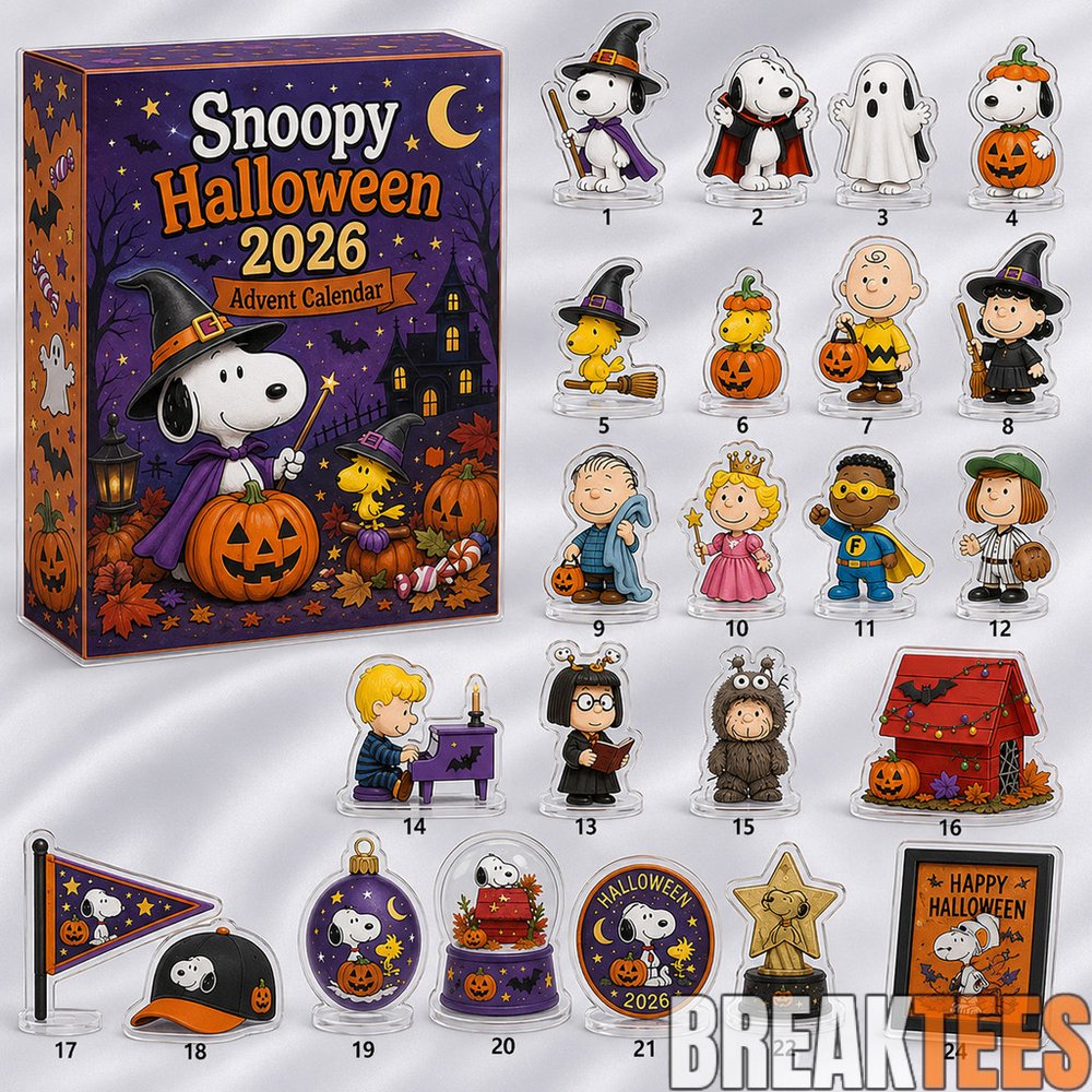 Snoopy Halloween 2026 Advent Calendar Peanuts 24 Days Countdown for Halloween Fans Snoopy Halloween 2026 Advent Calendar Peanuts 24 Days Countdown for Halloween Fans
