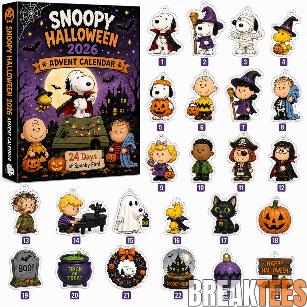 Snoopy Halloween 2026 Advent Calendar for Halloween Fans Snoopy Halloween 2026 Advent Calendar for Halloween Fans