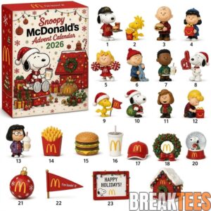 Snoopy McDonald’s 2026 Advent Calendar Collector’s Edition