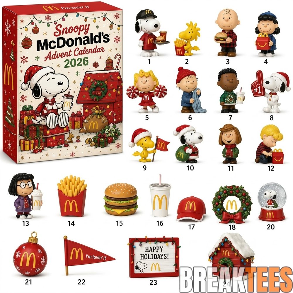 Snoopy McDonald’s 2026 Advent Calendar Collector’s Edition Snoopy McDonald’s 2026 Advent Calendar Collector’s Edition