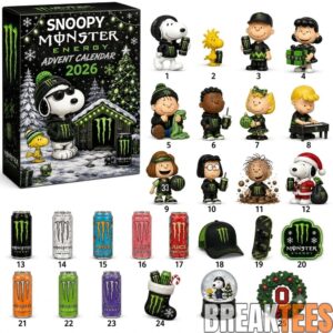 Snoopy Monster Energy Christmas 2026 Advent Calendar Collector’s Edition