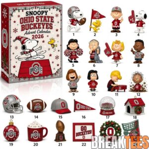 Snoopy Ohio State Buckeyes Advent Calendar Collector’s Edition 2026
