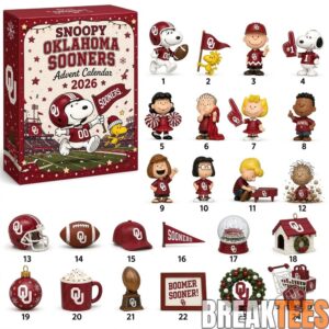 Snoopy Oklahoma Sooners Advent Calendar Collector’s Edition 2026