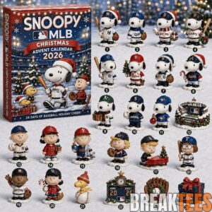 Snoopy Peanuts 75th Anniversary Christmas Advent Calendar 2026 Xmas Decor Ideas