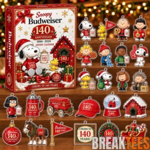 Snoopy x Budweiser 140th Anniversary 1886-2026 Advent Calendar