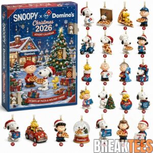 Snoopy x Domino’s Pizza Christmas Advent Calendar 2026