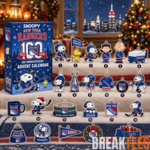 Snoopy x New York Rangers 100th Anniversary Christmas 2026 Advent Calendar