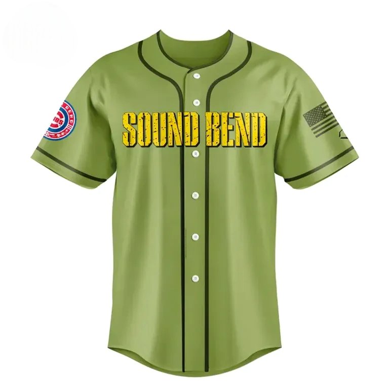 South Bend Cubs Military Appreciation Baseball Jersey South Bend Cubs Military Appreciation Baseball Jersey