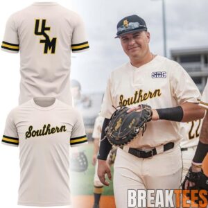 Southern Miss Golden Eagles Throwback Uniform T-Shirt – Limited Edition