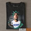Spain Carlos Alcaraz Drinking & Middle Finger Tee