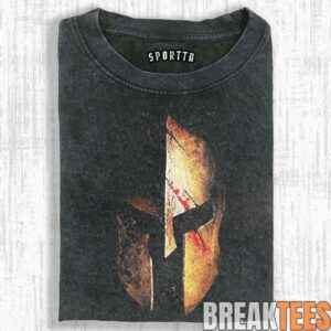 Spartan Helmet Mark of Iron and Blood T-Shirt