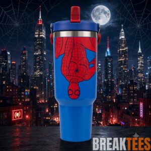 Spider-Man Brand New Day Upside Down Character 40oz Tumbler
