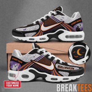 Spooky Ghost Castle Halloween Custom Air Cushion Shoes