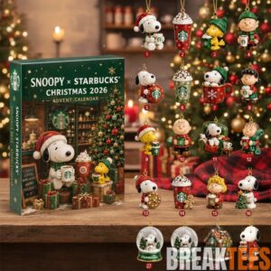 Starbucks x Peanuts Snoopy Christmas Advent Calendar 2026 Xmas Countdown Gifts Ideas