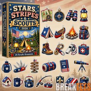 Stars Stripes And Scouts Advent Calendar 2026 – 24 Collectible Charms