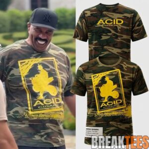 Steve Harvey Acid Cigars Camo Shirt