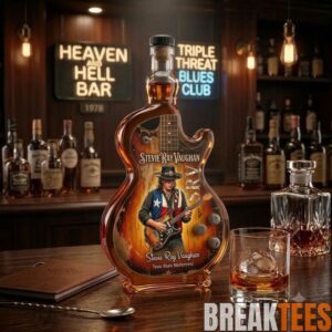 Stevie Ray Vaughan Guitar Legends Whiskey Tennessee Whiskey Decanter