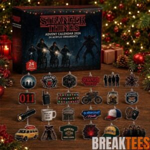 Stranger Things 2026 24 Acrylic Ornaments Advent Calendar Collector’s Edition