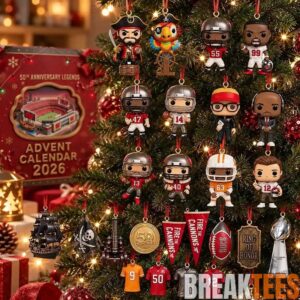 Tampa Bay Buccaneers 50th Anniversary Advent Calendar 2026 – Xmas Idea Countdown Gifts