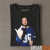Seattle Seahawks Devon Witherspoon, Jaxon Smith-Njigba & DK Metcalf Smoking & Middle Finger Tee